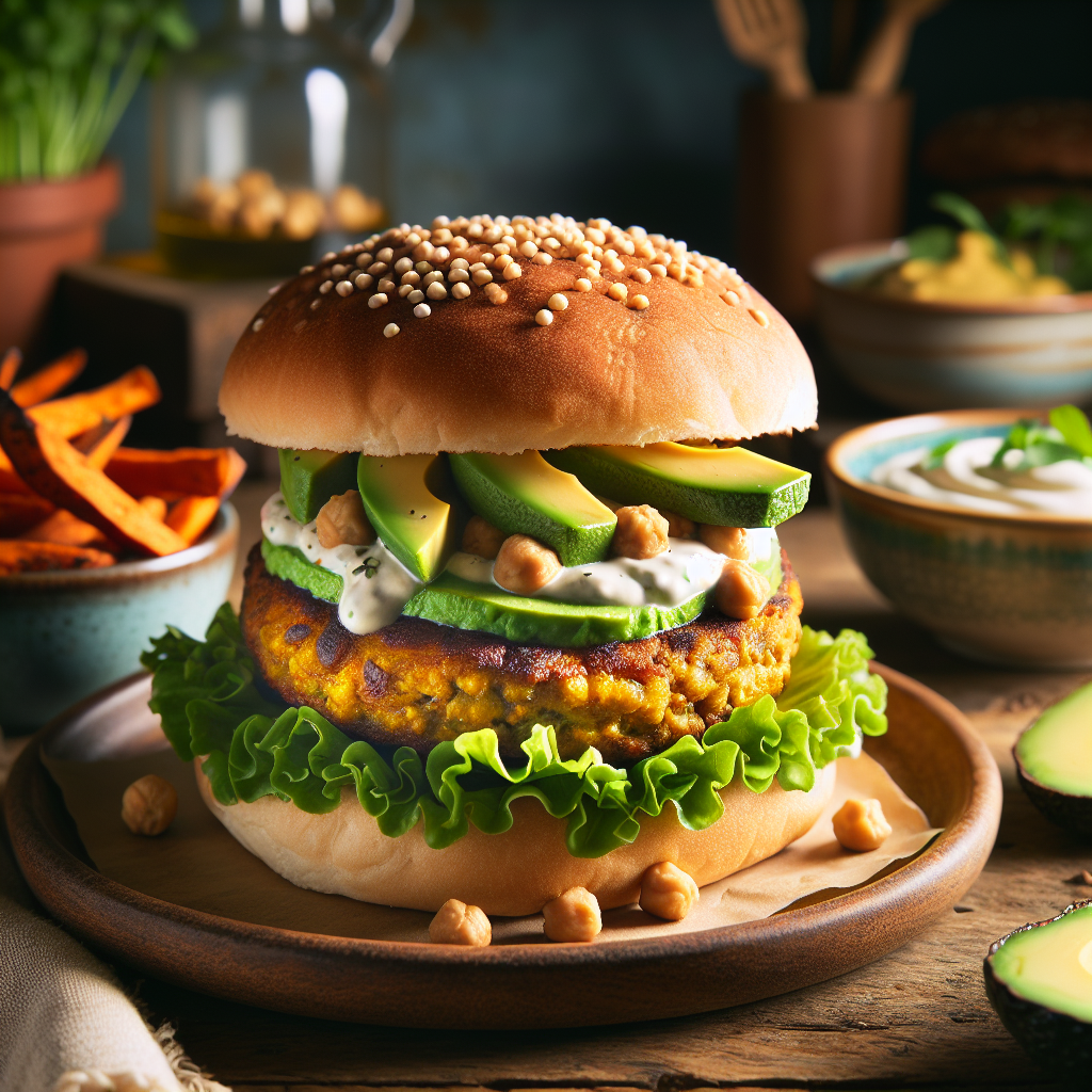 Chickpea Burger