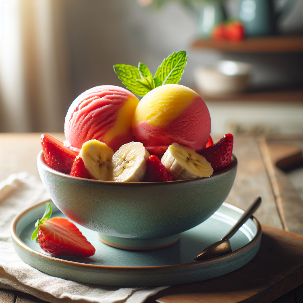 Frozen Fruit Sorbet