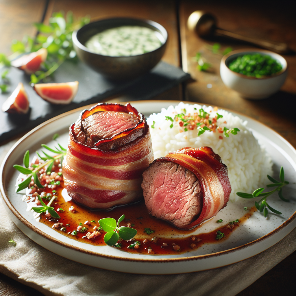 Bacon-Wrapped Filet Mignon