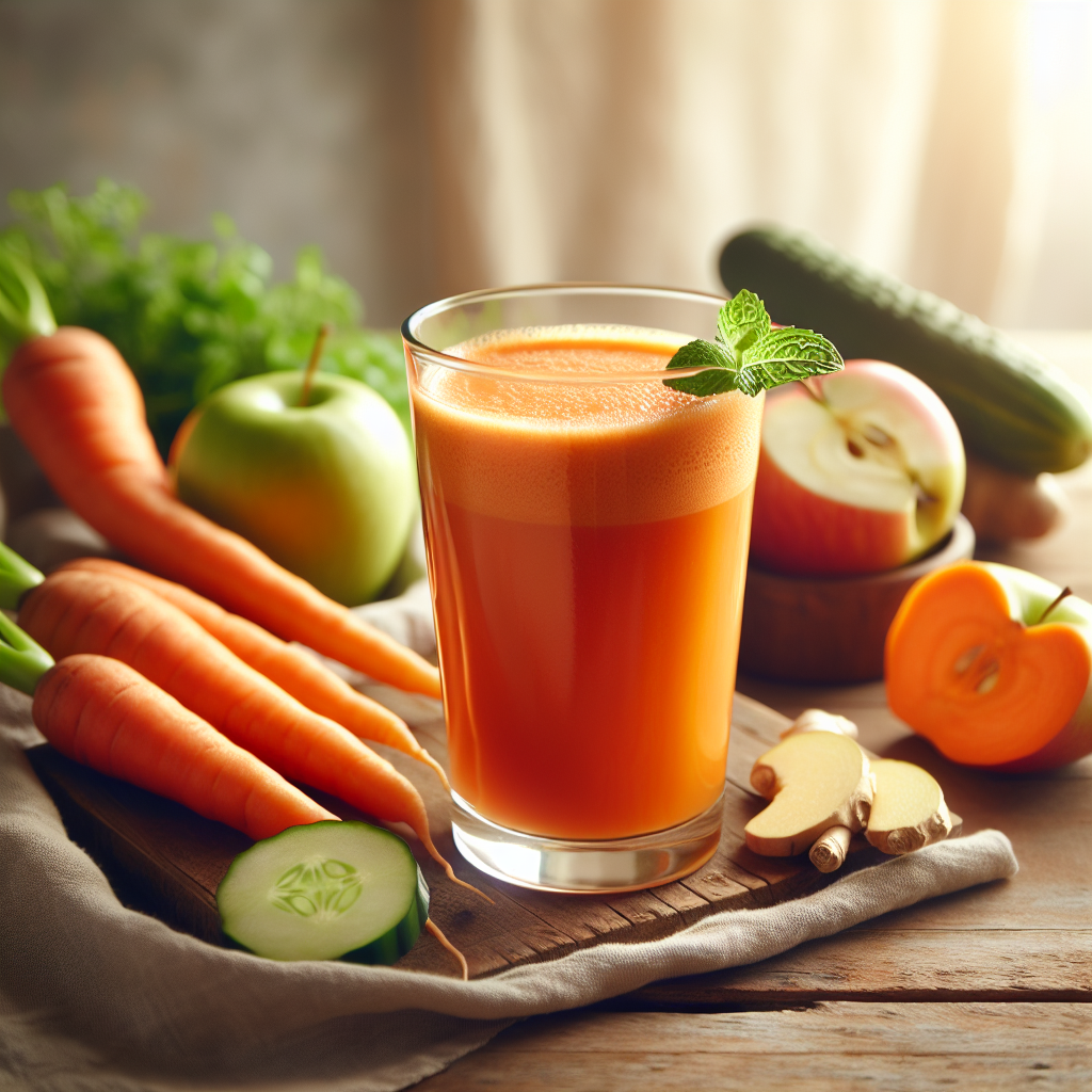 Carrot Coconut Juice