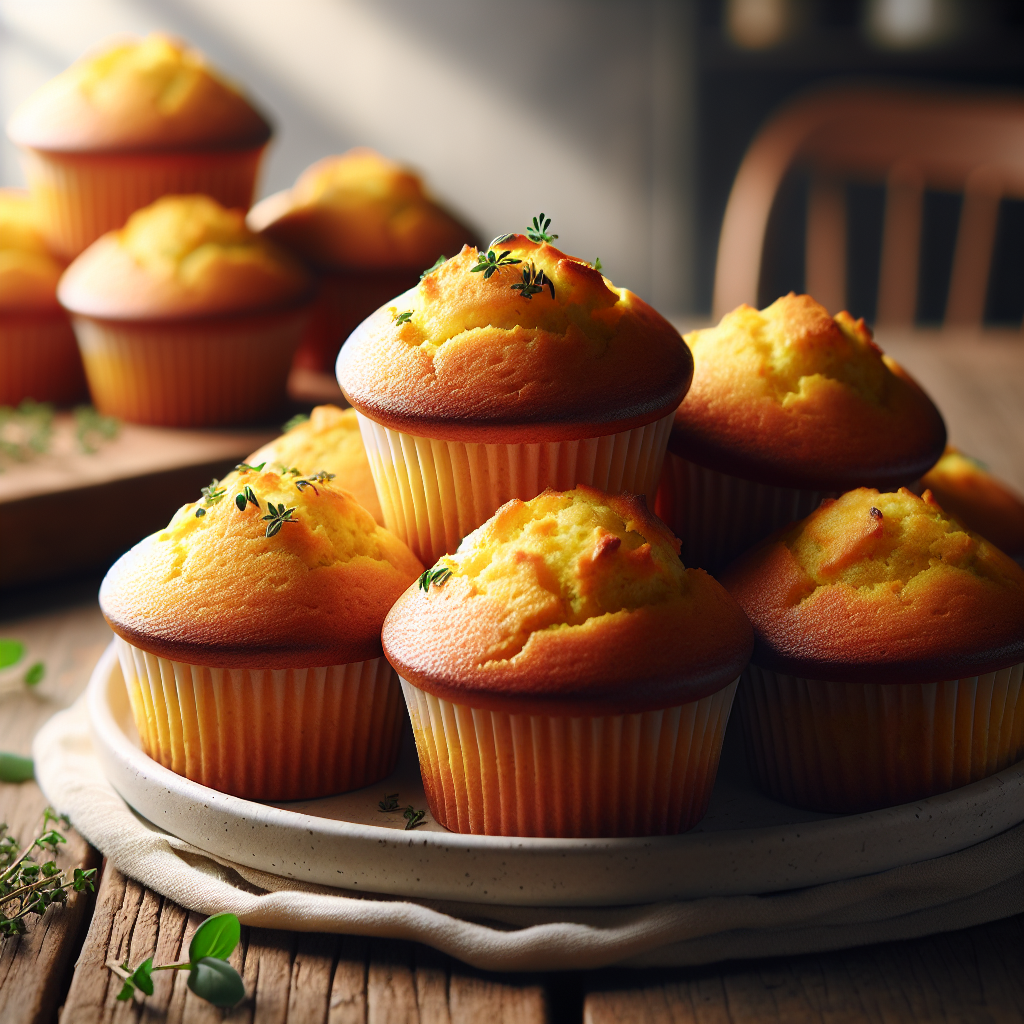 Savory Corn Muffins