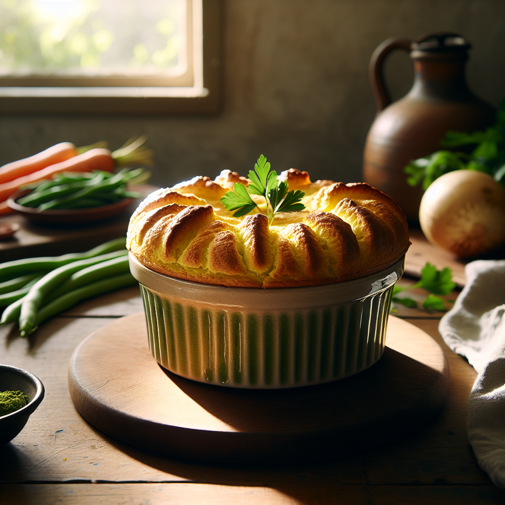 Vegan Vegetable Soufflé