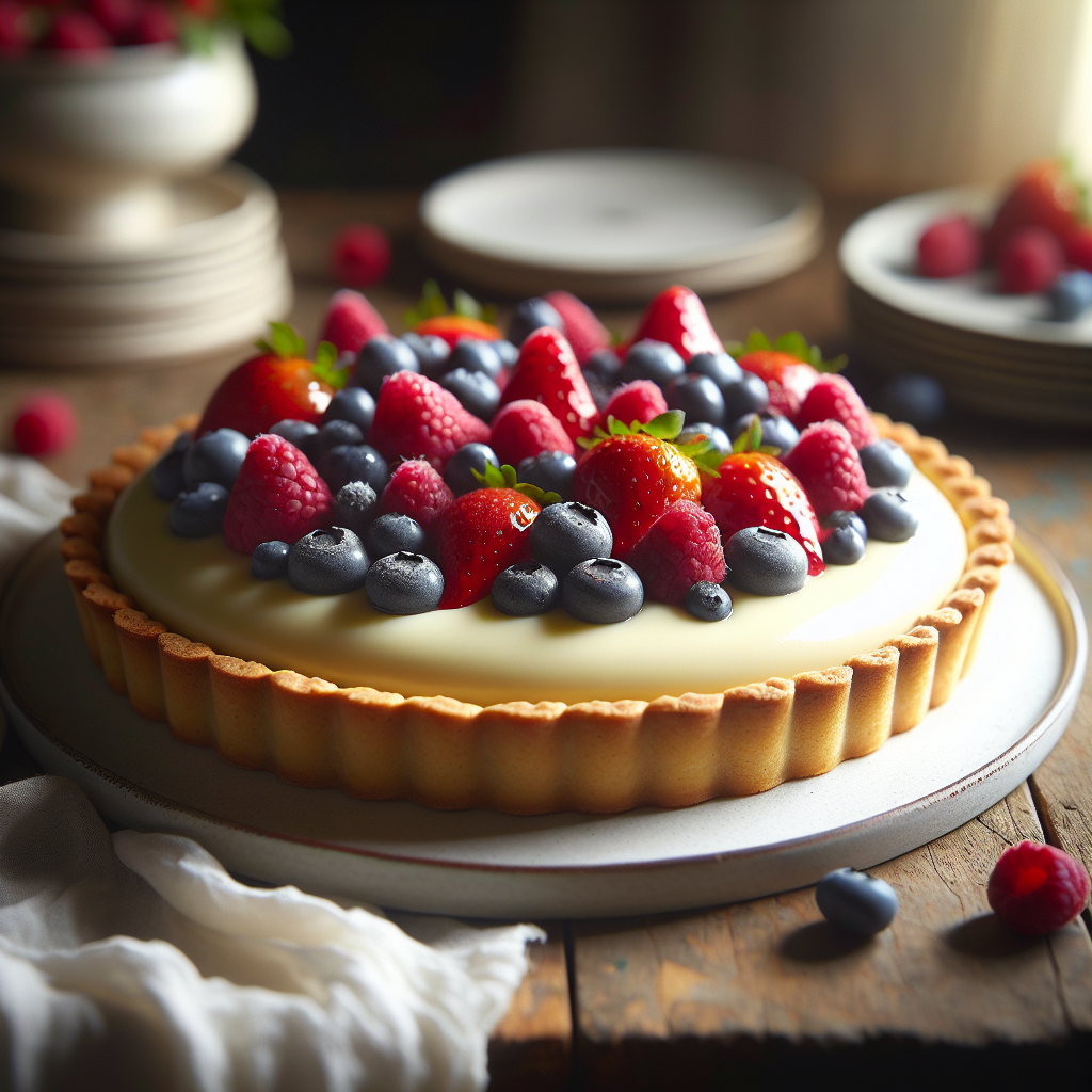 White Chocolate Tart